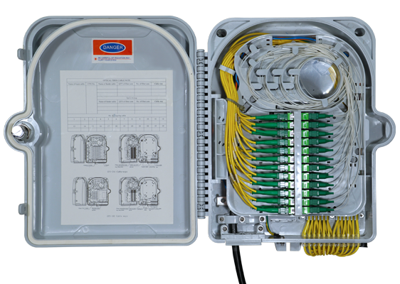 InvisiLight® 24-Fibre SlimBox Indoor / Outdoor Enclosure