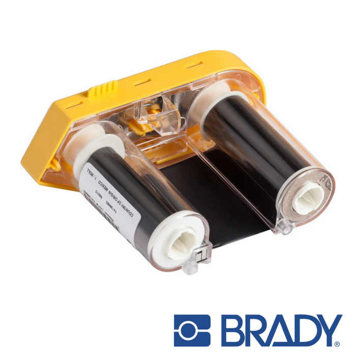 BRADY R4300 Series Halogen Free Ribbon for M6 Printers | Black