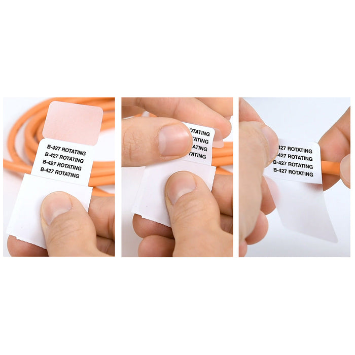 BRADY M511 Rotating Self-Laminating Vinyl Labels