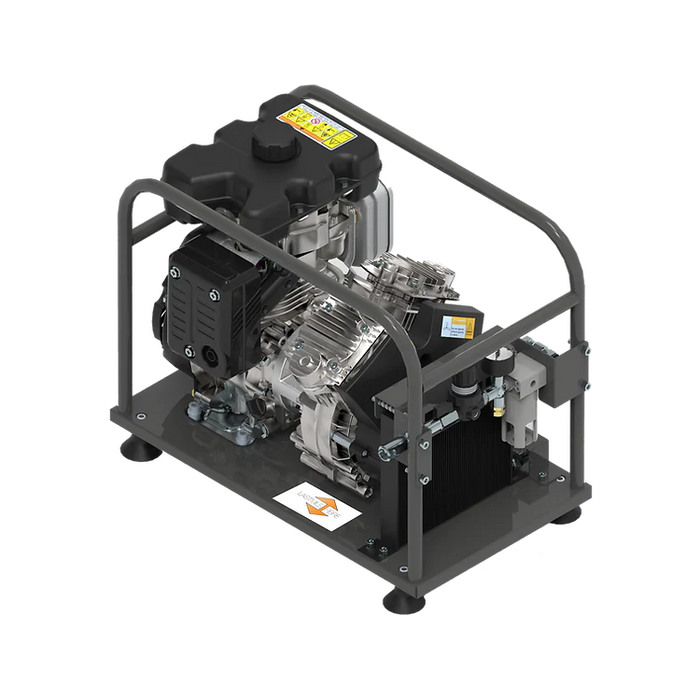 Lastmile Portable Fibre Optic Blowing Oilless Petrol Powered Compressor