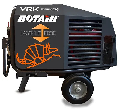 Lastmile Armadillo Fibre Optic Cable Blowing Compressor 15bar 1000l/min