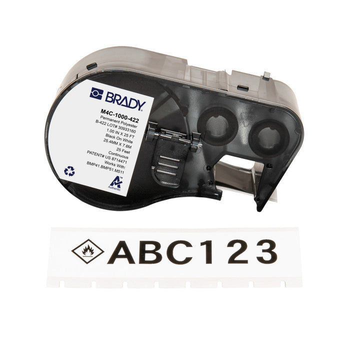 BRADY M511 Polyester Panel Component Labels | Selector
