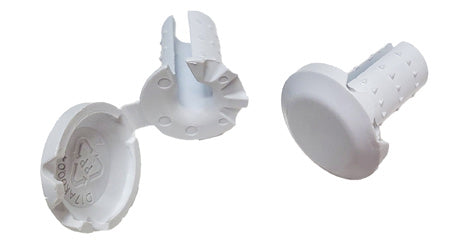 InvisiLight® MDU Pack of 100 Wall Plugs and Caps