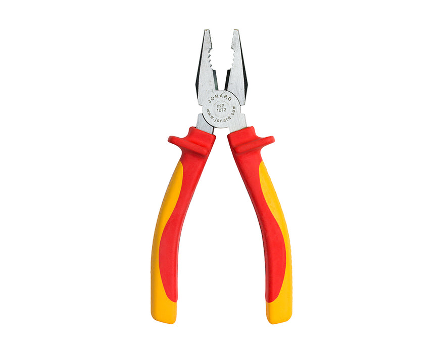 Jonard Insulated Linesman's Combo Pliers, 7 1/2"
