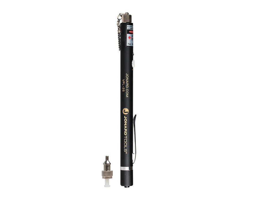 Jonard Visual Fault Locator Kit with 1.25mm and 2.5mm Adaptors