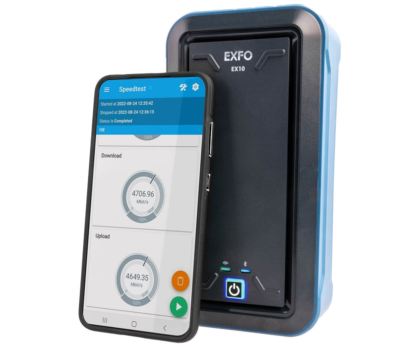 EXFO EX10-PRO Multigigabit Residential and Business Services Tester
